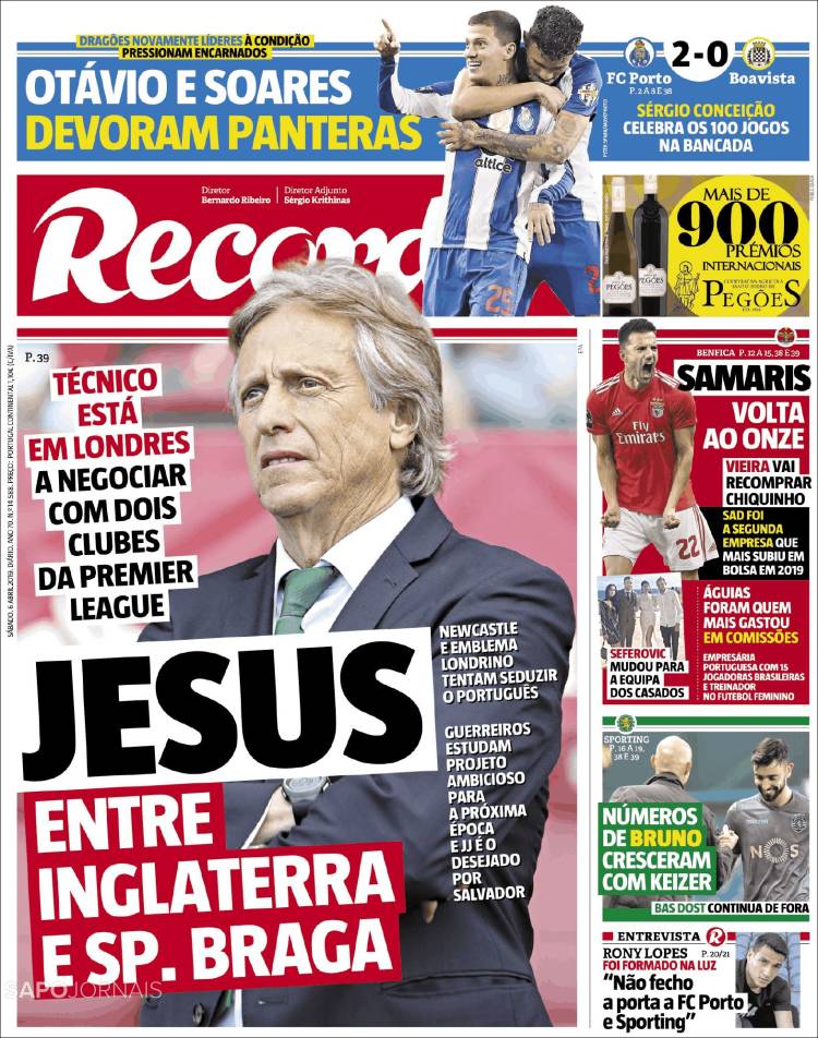 Record de Portugal.