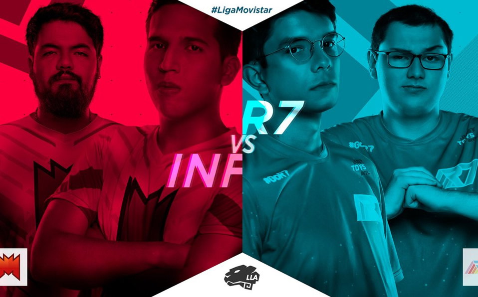 Infinity ganó la primera partida, pero R7 se llevó las tres siguientes. (Foto: @lollatam)