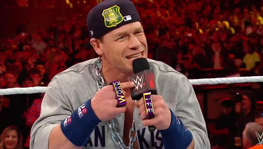 John Cena apareció como en sus inicios. (Foto: WWE)