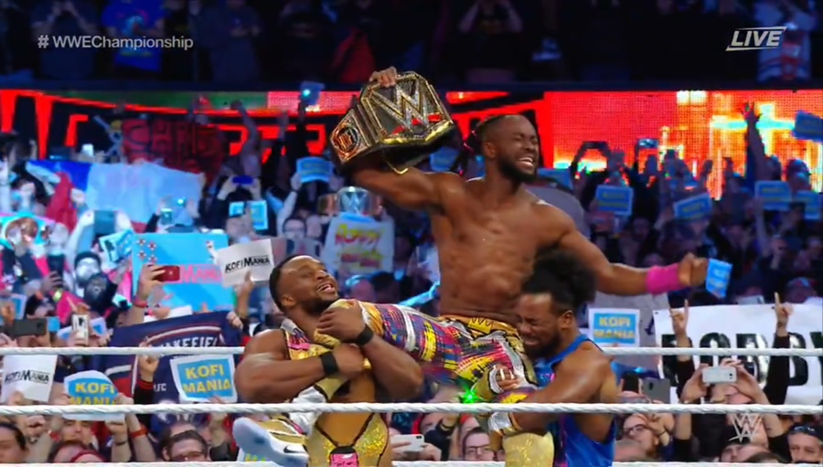 Kofi Kingston se impuso a todo. (Foto: WWE)
