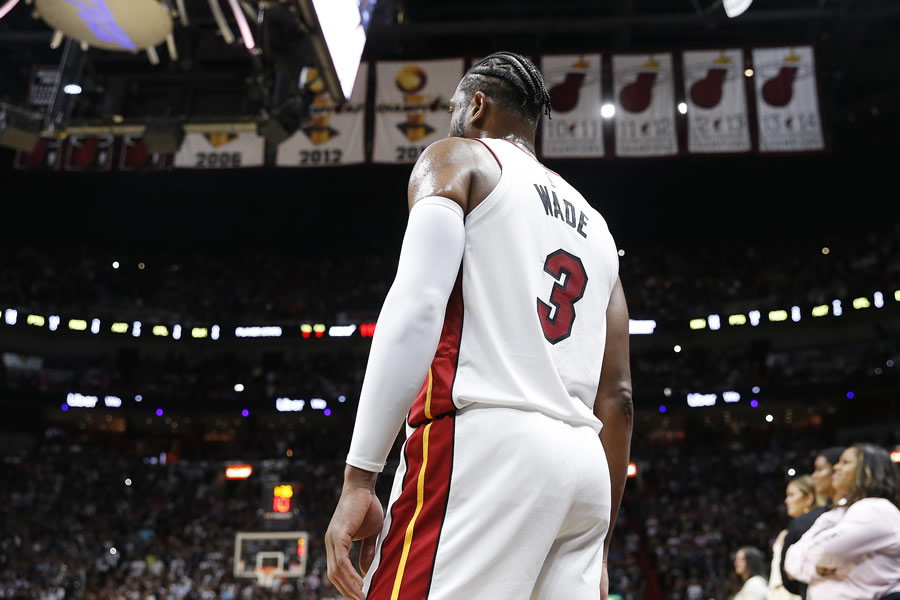 Dwyane Wade  dejó huella en el Miami Heat. (Foto: AFP)
