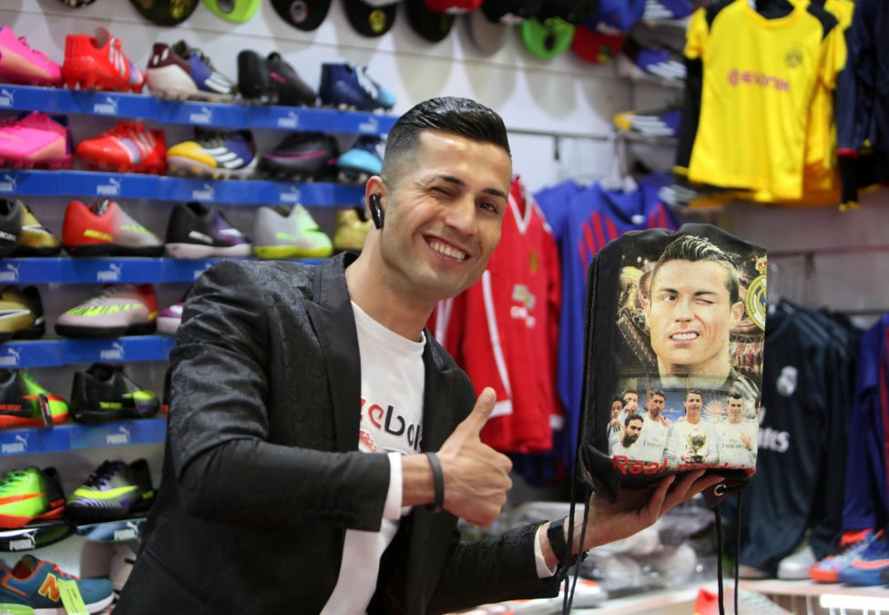 El 'Cristiano Ronaldo iraquí', Biwar Abdullah