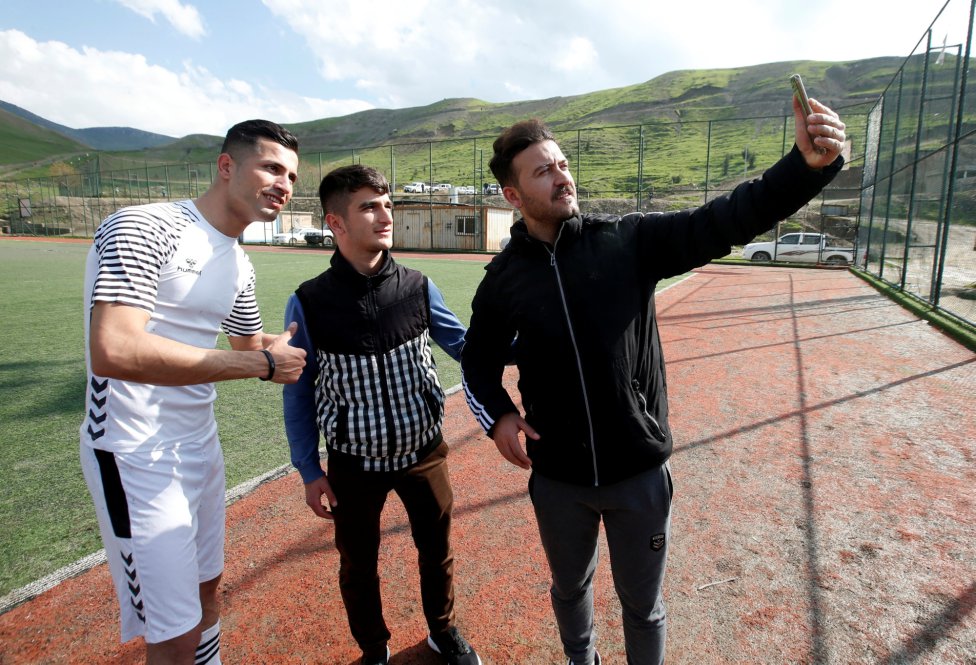El 'Cristiano Ronaldo iraquí', Biwar Abdullah