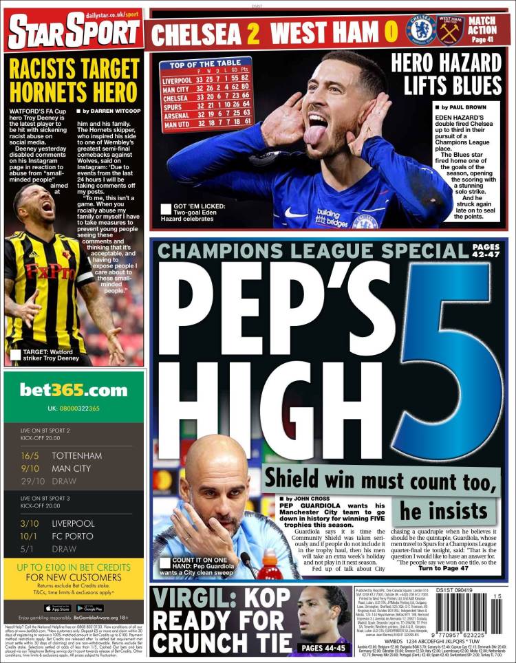 Las mejores portadas del mundo de los deportes