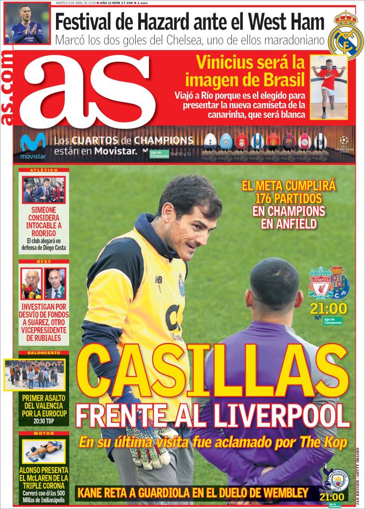 Las mejores portadas del mundo de los deportes.