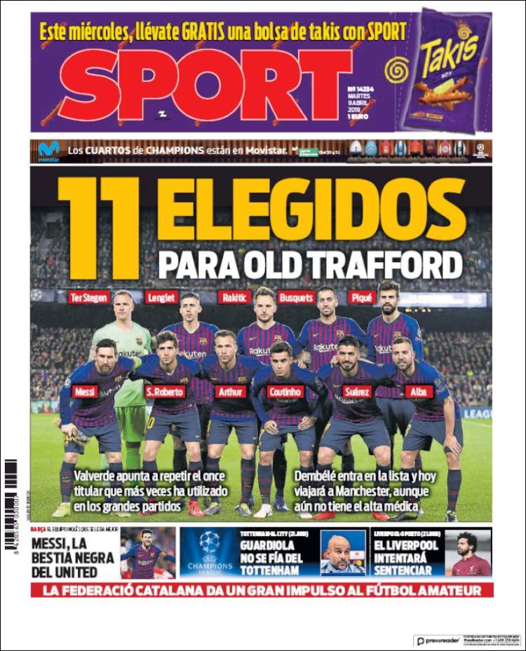 Las mejores portadas del mundo de los deportes.