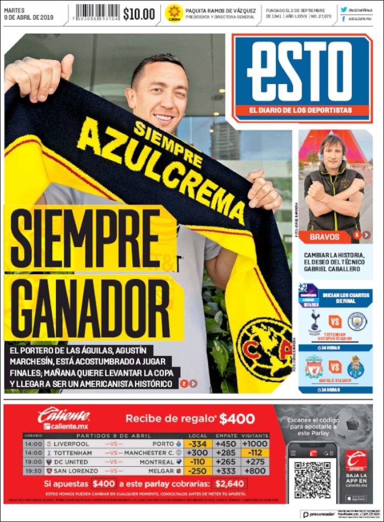 Las mejores portadas del mundo de los deportes.
