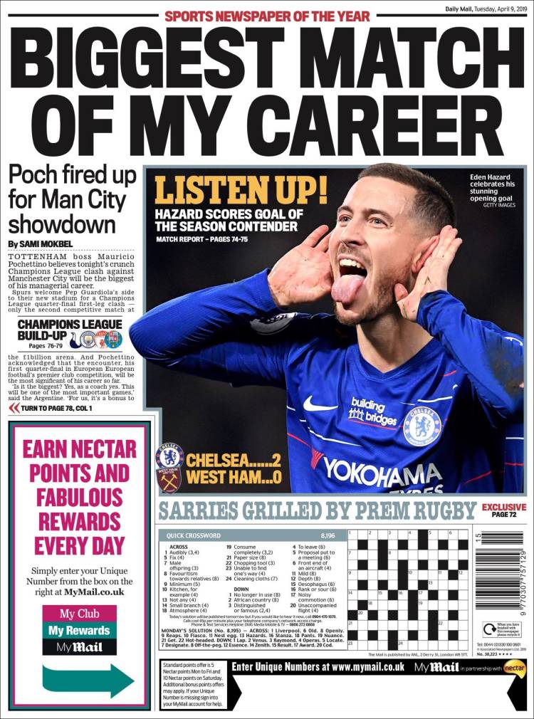 Las mejores portadas del mundo de los deportes.