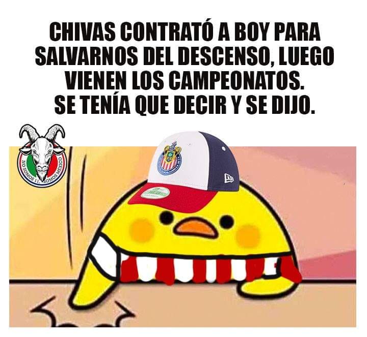 Los mejores memes de la llegada de Tomás Boy a Chivas. (Foto: Especial)