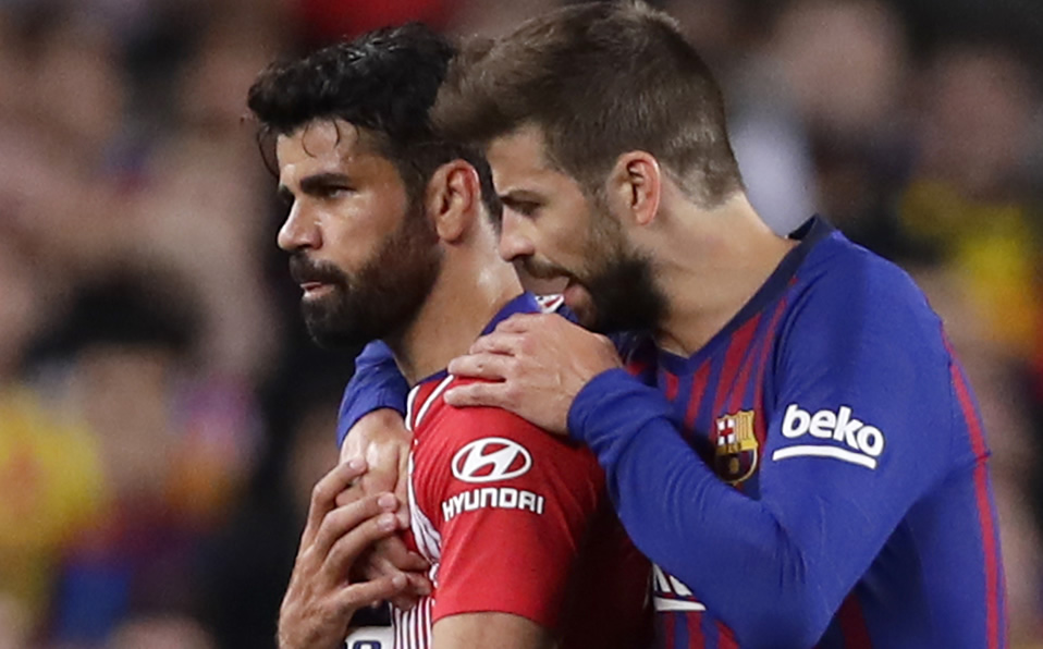 Diego Costa se pierde el resto de la Liga de España. (Foto: AP)