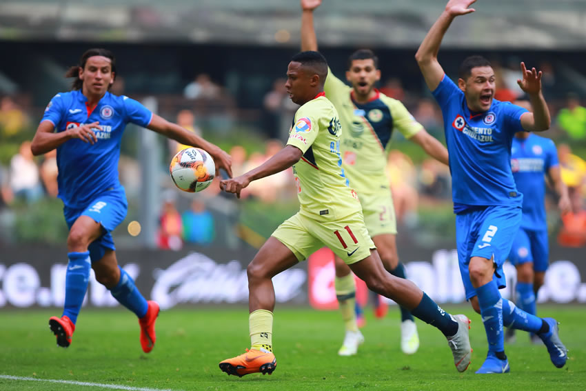 América es sexto y Cruz Azul séptimo en la Tabla General. (Foto: Imago7)