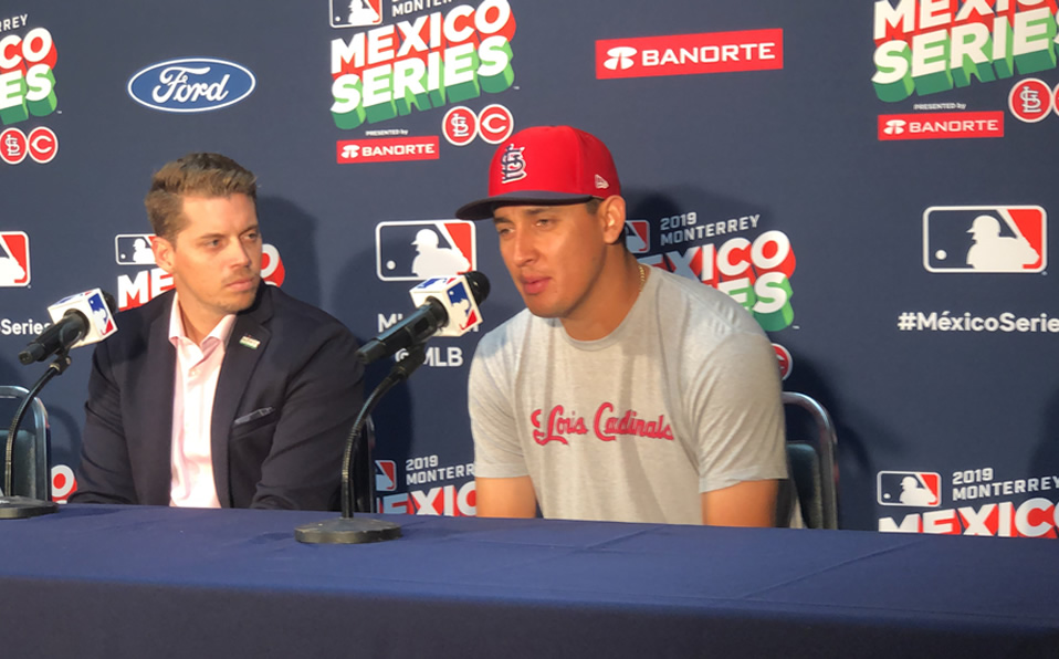 Gallegos se mostró contento de volver a México con un equipo de MLB. (Foto: Mediotiempo)