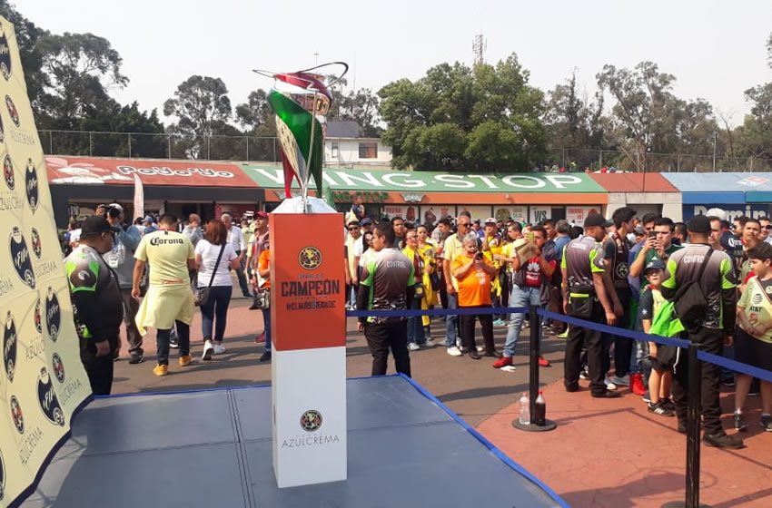 La Copa MX estuvo acordonada y resguardada en todo momento. (MT)