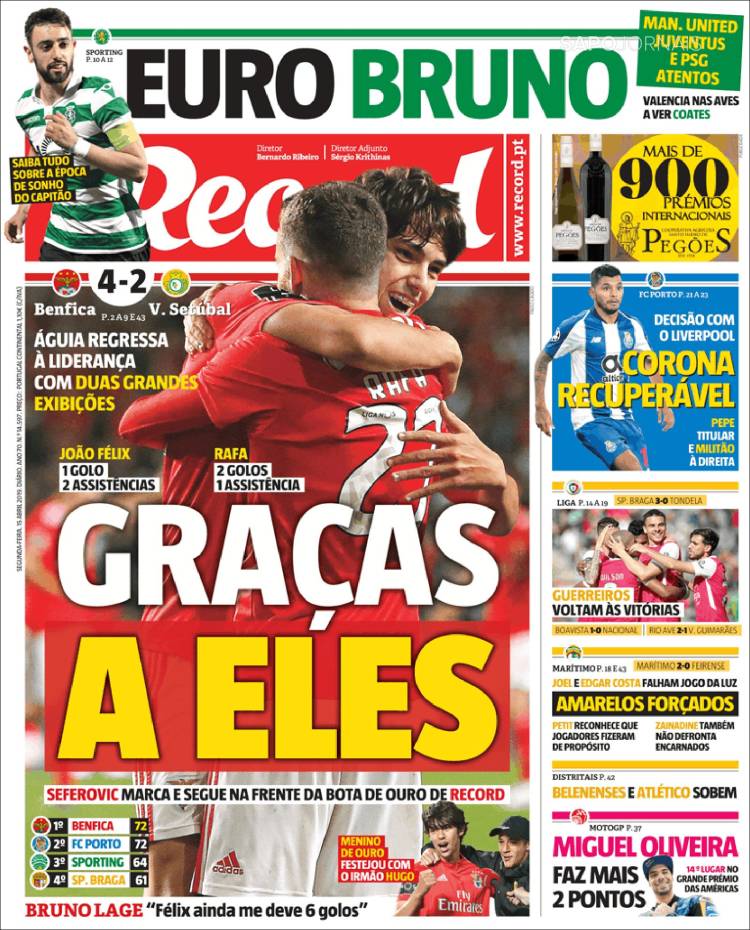 Las mejores portadas del mundo de los deportes.