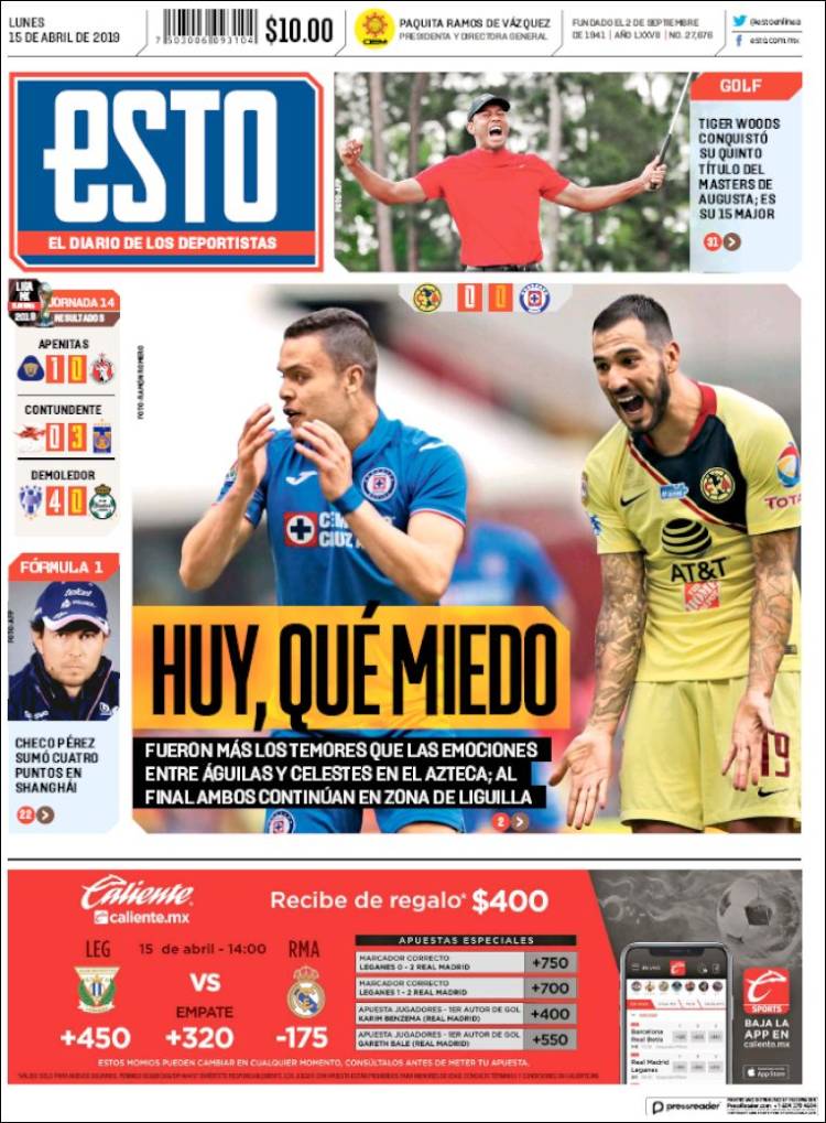 Las mejores portadas del mundo de los deportes.