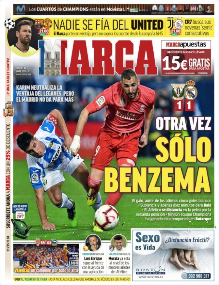 Las mejores portadas del mundo de los deportes.
