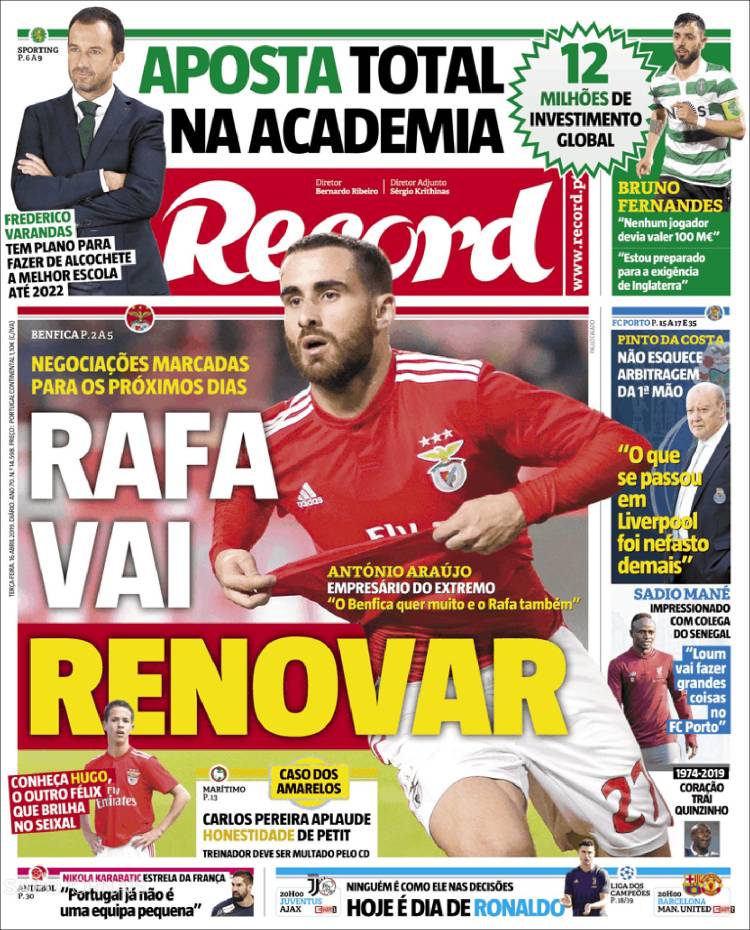 Las mejores portadas del mundo de los deportes.