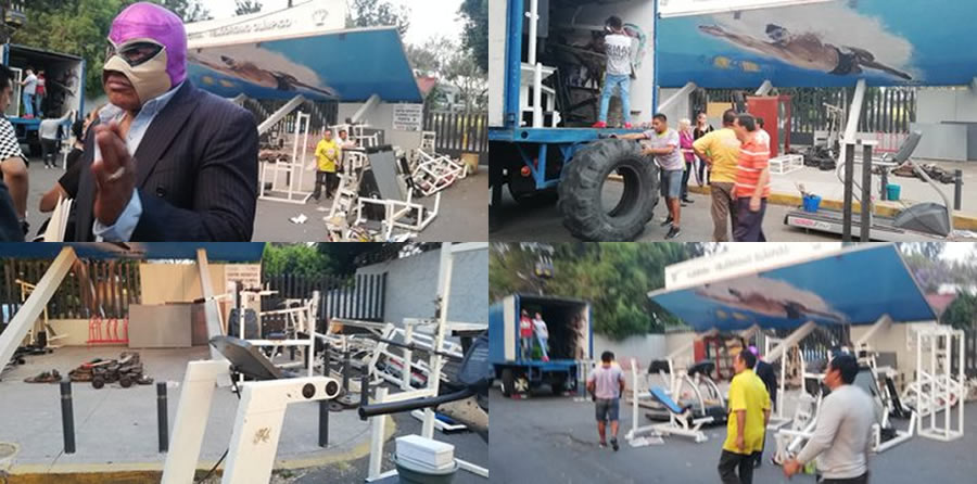 El Fantasma acusó a las autoridades de la delegación. (Foto: @NoticiasVenust1)