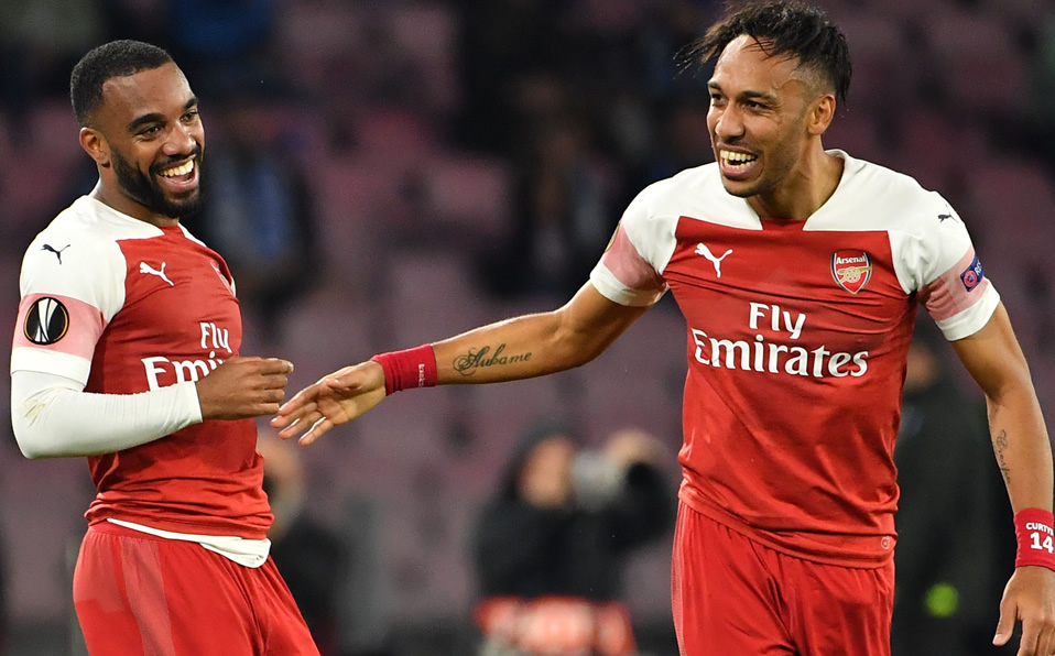 Lacazette marcó de forma magistral el único gol del partido. (Foto: AFP)