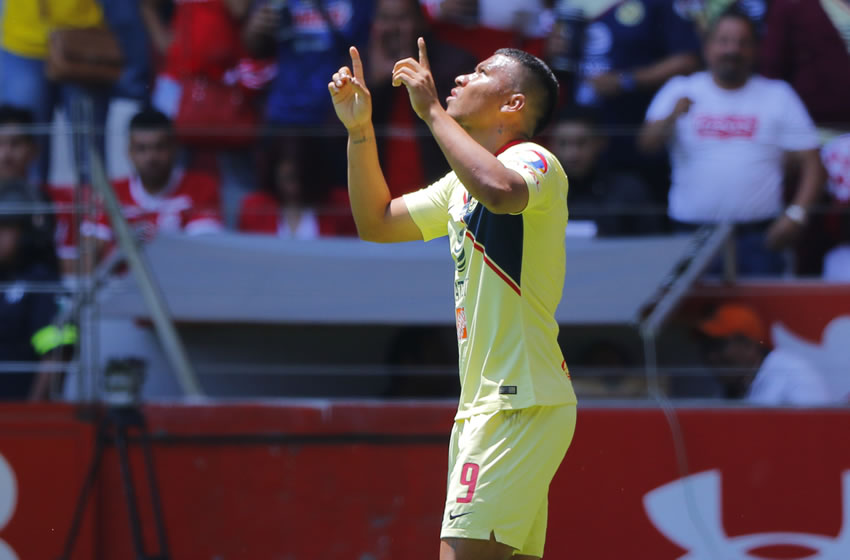 El tanto de Roger ante Diablos significó su primera anotación tras 2 meses y medio. (Imago7)