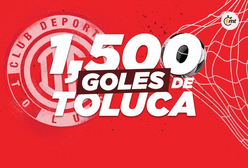 Toluca: recuento de sus 1,500 goles en torneos cortos