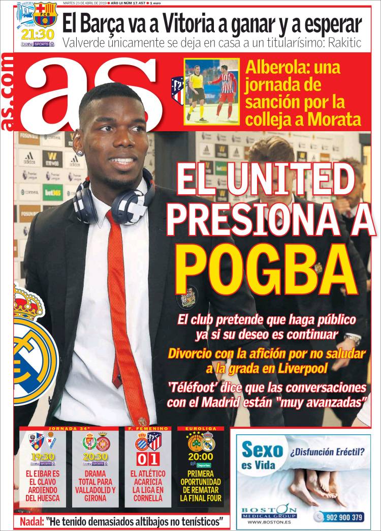 Las mejores portadas del mundo de los deportes.