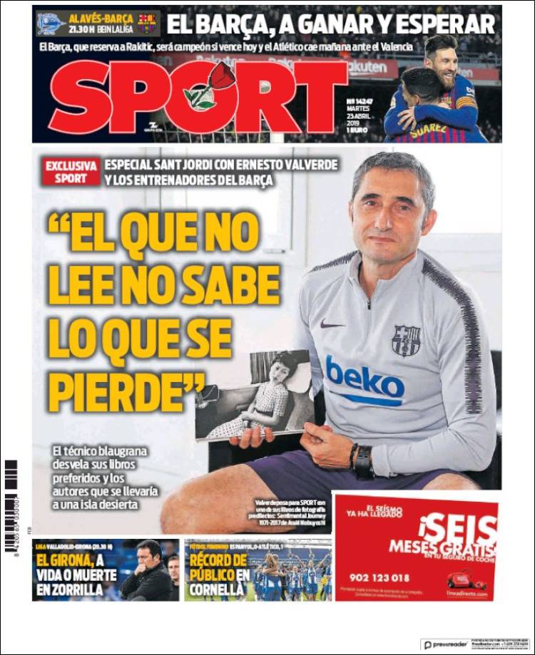 Las mejores portadas del mundo de los deportes.