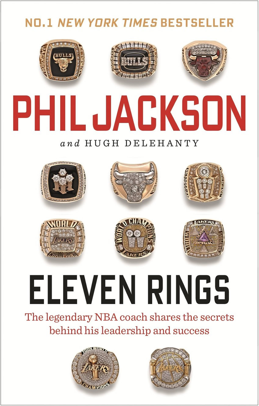 Once anillos. Phil Jackson
