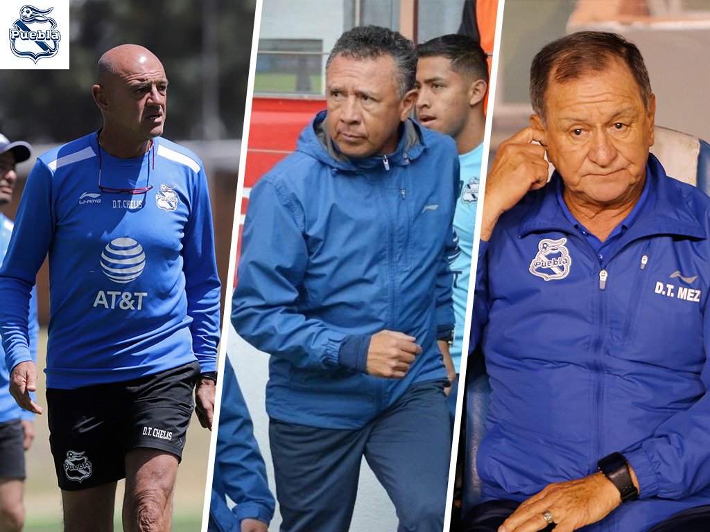 3 Puebla / José Luis Sánchez Solá inició en la J7 del Clausura 2019. Octavio Becerril dirigió la Jornada 6 del Clausura 2019, antes Enrique Meza que d