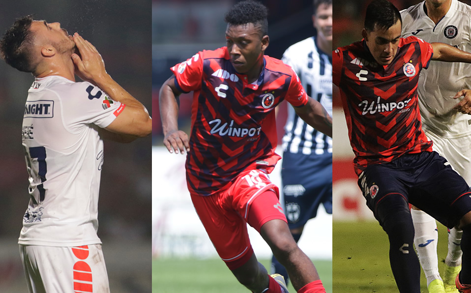Veracruz | Luis Bonilha (183 minutos), Yeison Guerrero (18 minutos), Iván Santillán (207 minutos) | Foto: Imago7
