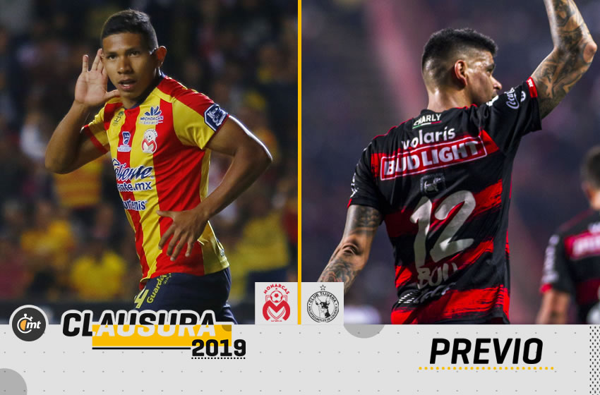 Flores y Bou son los goleadores de Morelia y Xolos, respectivamente. (Foto: Imago7)