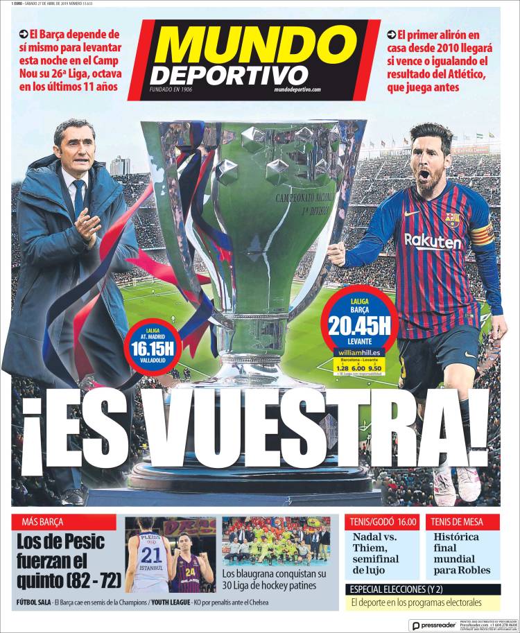 Las mejores portadas del mundo deportes.