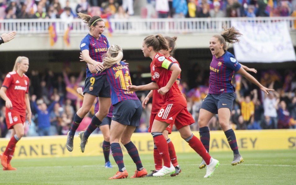 Barcelona Femenil disputará por primera vez en su historia una final de Champions League. (FOTO:TWITTER)