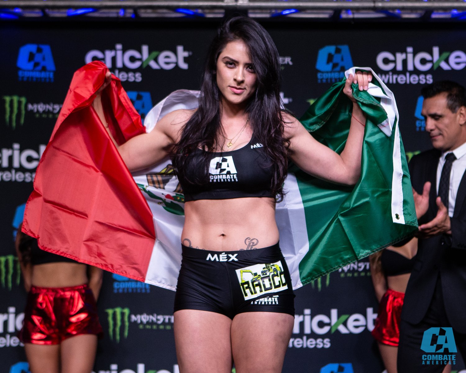 Combate Américas vivió la primera cartelera de mujeres donde la mexicana Melissa Martínez salió triunfadora. (Scott Hirano/Combate Américas)