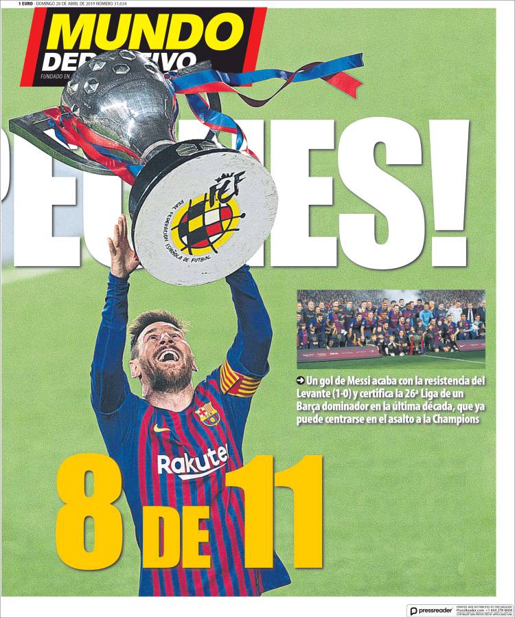 Mundo Deportivo de España.