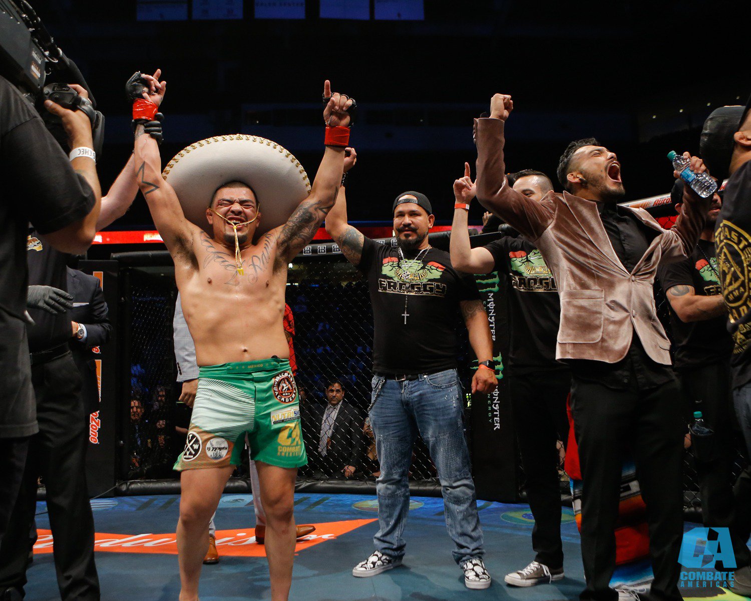 Revive Combate Américas con la 1era cartelera de mujeres, donde la mexicana Melissa Martínez salió triunfadora. (Scott Hirano/Combate Américas)