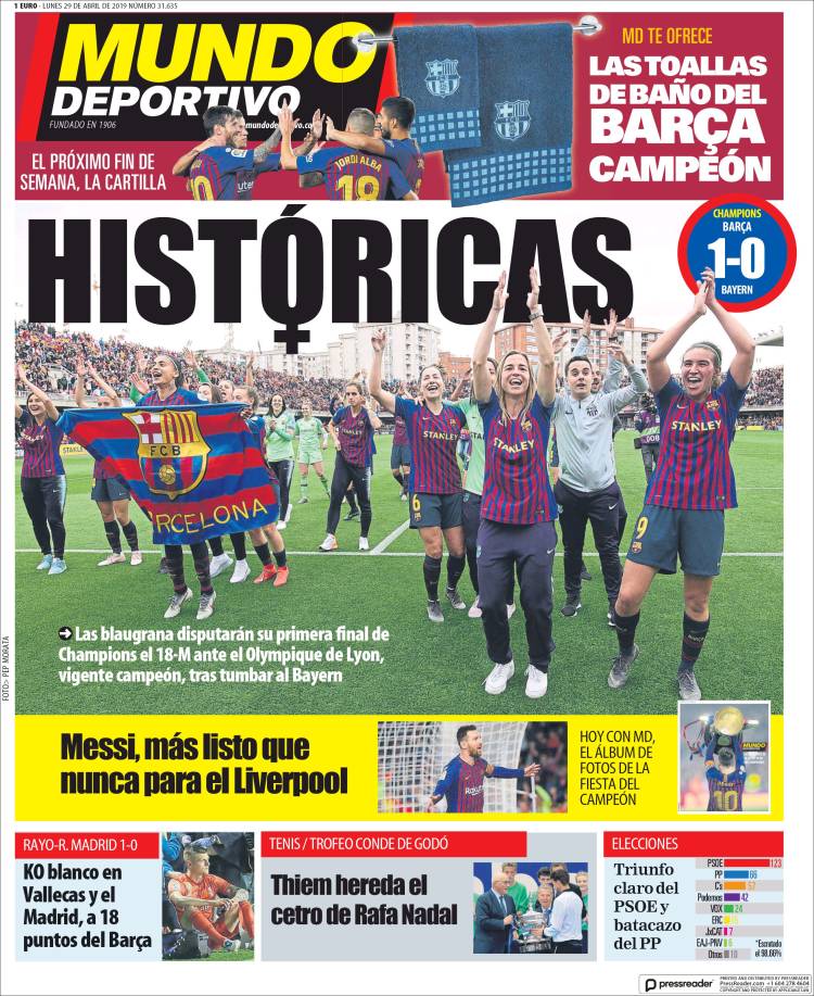 Las mejores portadas del mundo de los deportes.