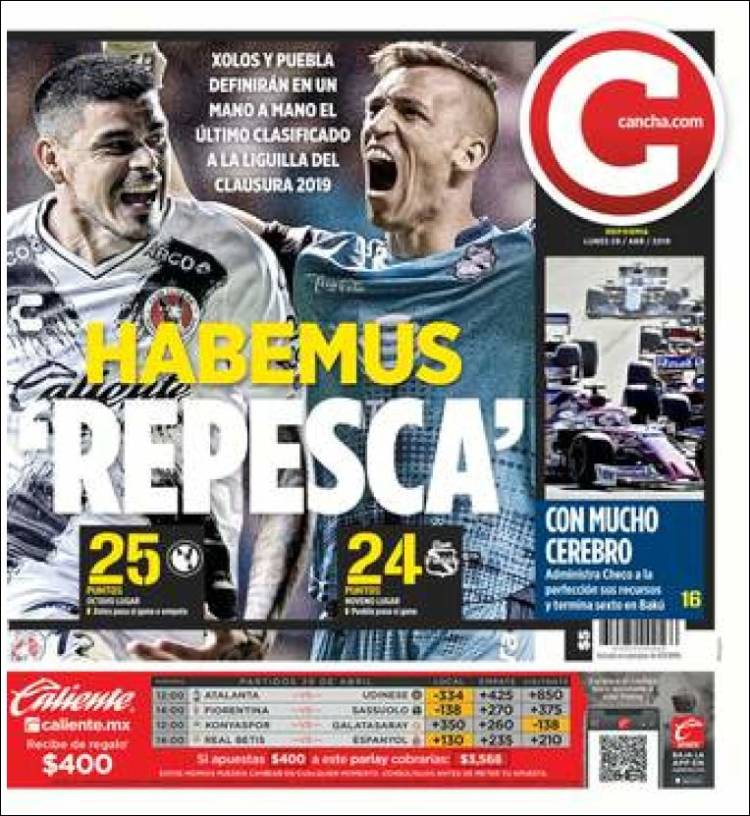 Las mejores portadas del mundo de los deportes.