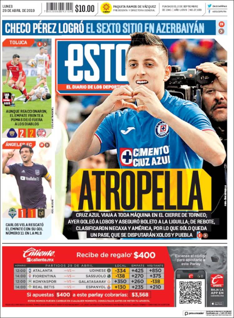 Las mejores portadas del mundo de los deportes.