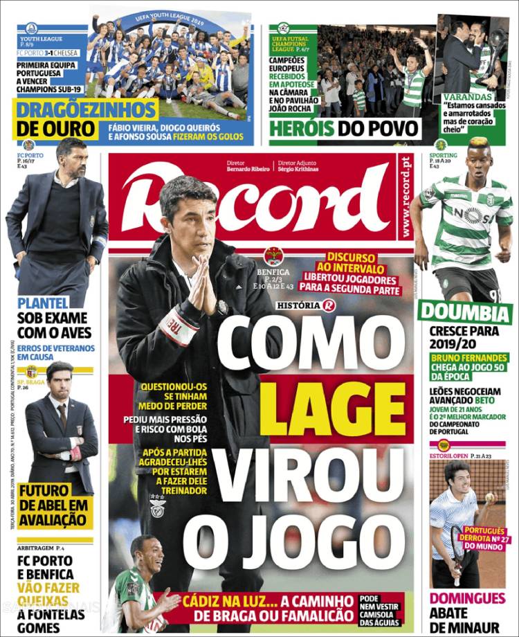 Las mejores portadas del mundo de los deportes.