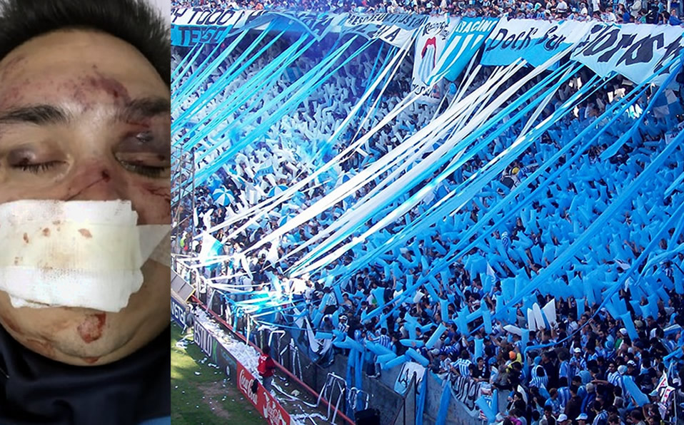 Sebastián Acosta es el nombre del periodista que ¡es fan de Racing! (Especial)