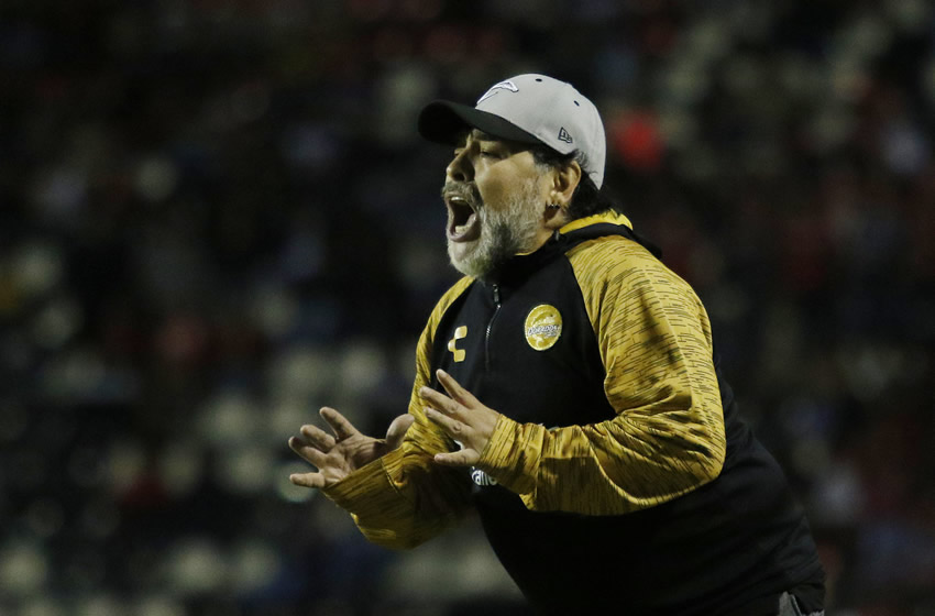 Maradona perdió la Final del Ascenso dos veces contra San Luis. (Imago7)