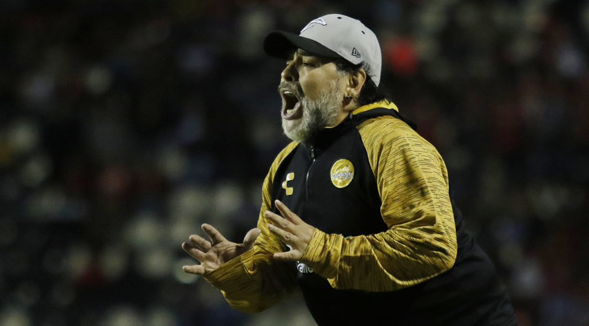 Maradona perdió la Final del Ascenso dos veces contra San Luis. (Imago7)