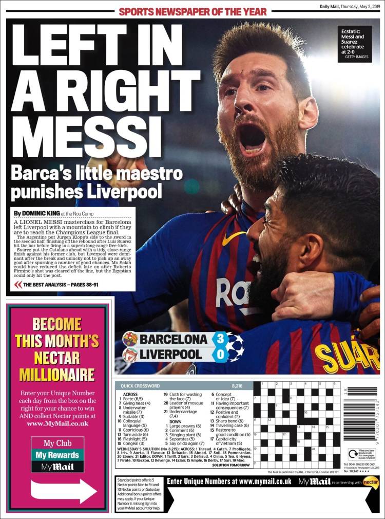 Daily Mail Sport de Reino Unido.