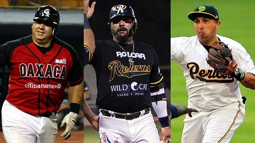 Los bateadores más veteranos en la Liga Mexicana de Beisbol