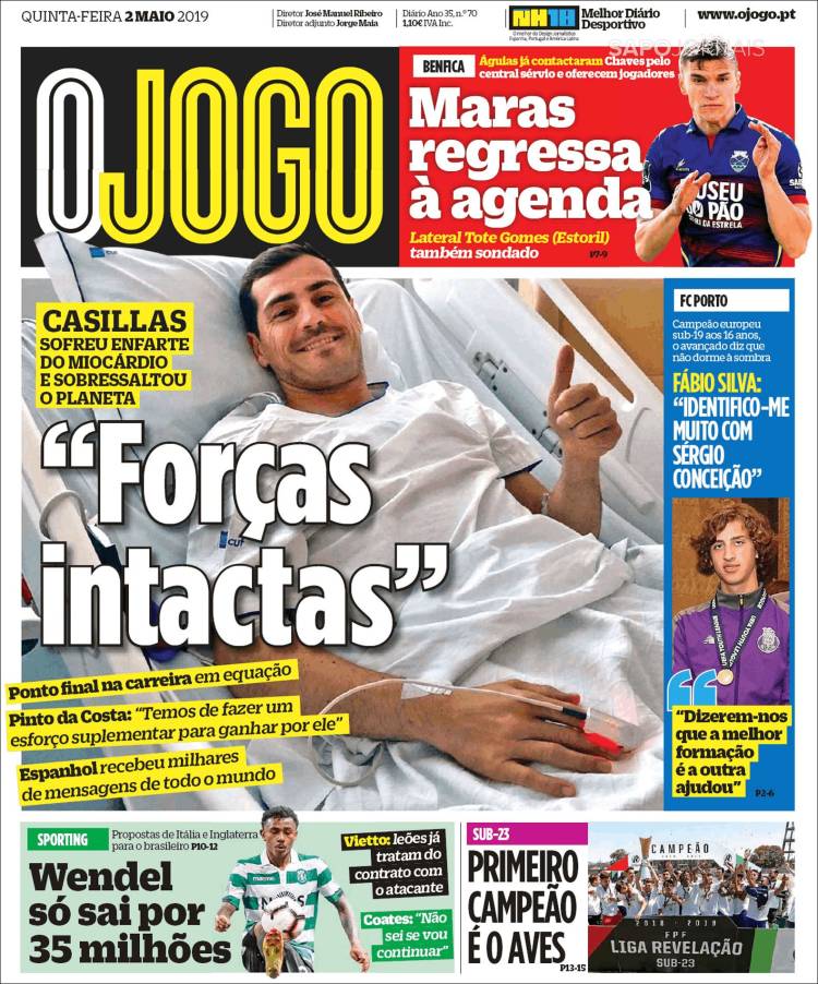 O Jogo de Portugal.