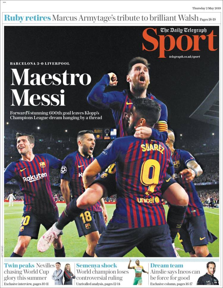 The Daily Telegraph Sport de Reino Unido.