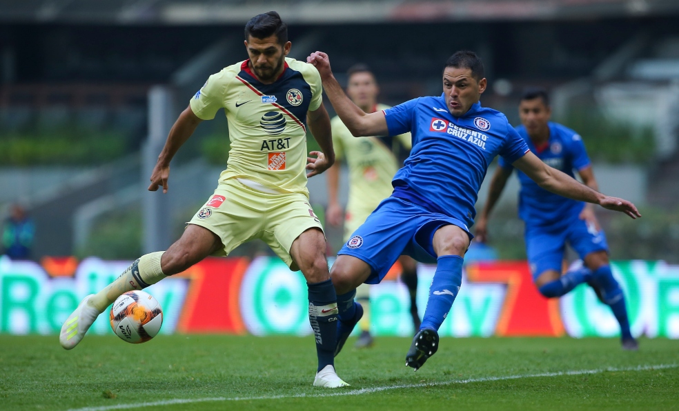 América vs Cruz Azul se enfrentarían en estos momentos en Liguilla. (FOTO: IMAGO7)