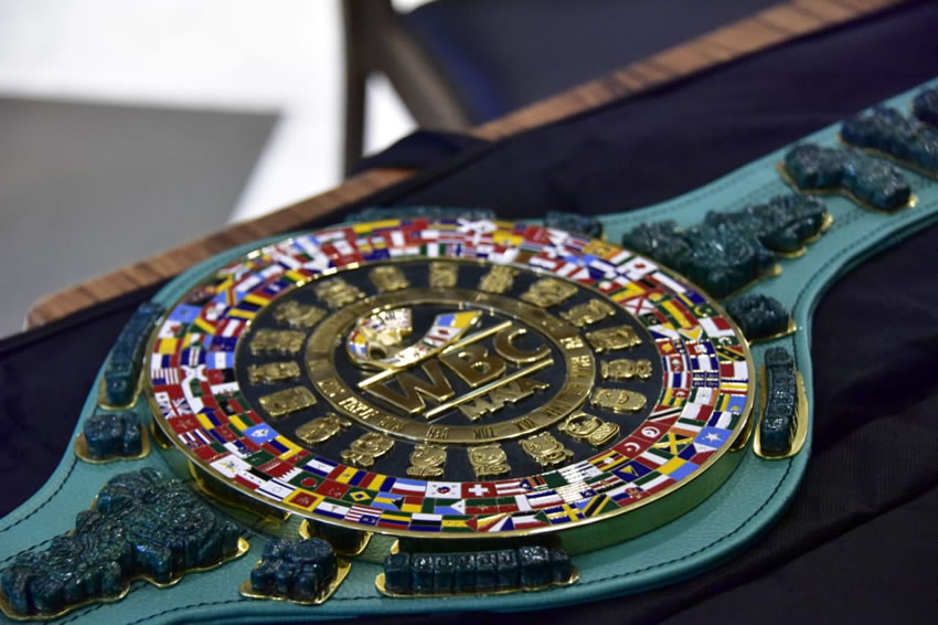 El Cinturón Maya será entregado al ganador de Canelo vs Jacobs.