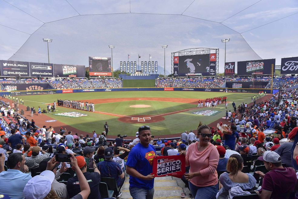 El Estadio Monterrey lució sus mejores galas. (Foto: AFP)